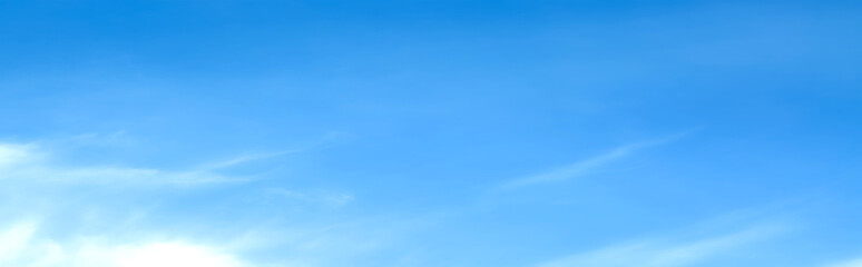 Wall Mural - blue sky with beautiful natural white clouds