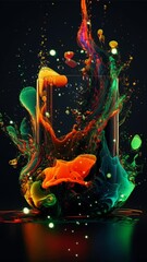 Wall Mural - colorful abstract background