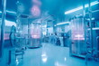 pharmaceutical factory where workers perform various processes of kneading and mixing ingredients to create dosage forms.