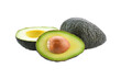 Fresh avocado isolated on transparent png