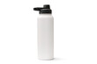 © Cember Tech - White 40oz Thermos Flask Isolation Bottle Isolated on White Background. Travel Mug in Stainless Steel with Double-Walled. Beverage Bottle to Keep Cold and Warm Drinks. Modern Kitchenware