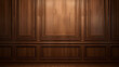 © Prasanth - Luxury wood paneling background or texture. highly crafted classic / traditional wood paneling, with a frame pattern, often seen in courtrooms, premium hotels, and law offices.