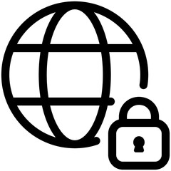 Sticker - access control icon