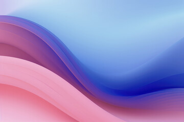 Wall Mural - Multicolored abstract line and wave gradient background. Generative Ai