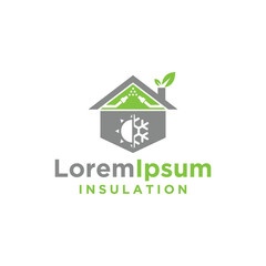 Wall Mural - Insulation Company Logo Design Vector