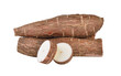 Cassava isolated on transparent png