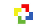 Fototapeta Panele - Medical logo, cross logo, medical center logo, health symbols