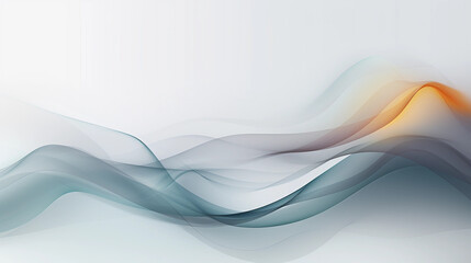Wall Mural - Abstract background poster with dynamic waves. technology network Vector illustration