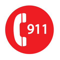 Canvas Print - 911 emergency call	
