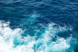 Fototapeta  - blue sea water texture