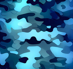 Sticker - camouflage pattern background