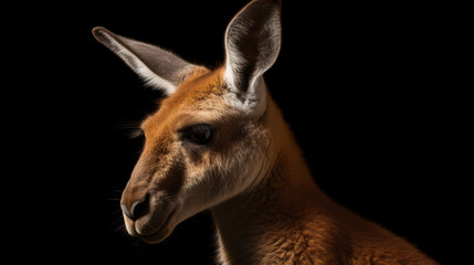 Wall Mural - kangaroo animal wildlife nature mammal generative ai