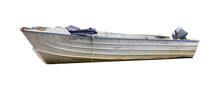Cutout Of An Isolated Small Fishing Boat With The Transparent Png	