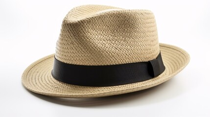 hat isolated on white background generative ai