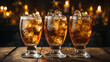 Captivating Cola: Iced Perfection in Glass, Setting Bar and Cafe Menu Standards