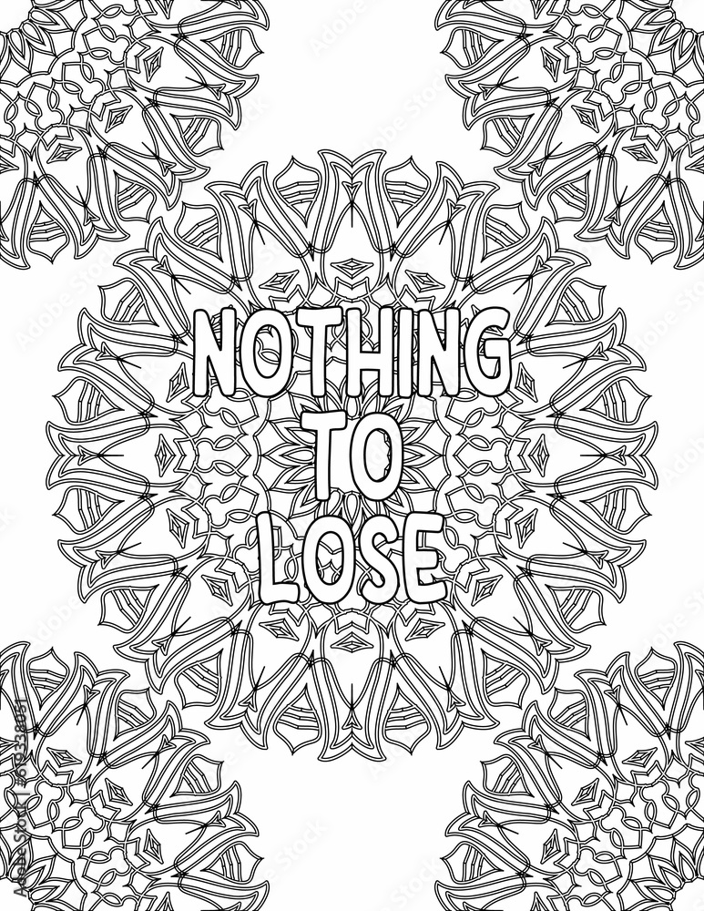 Growth Mindset Coloring sheet, Mandala Coloring Pages for Mindfulness ...
