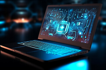 computer technology background