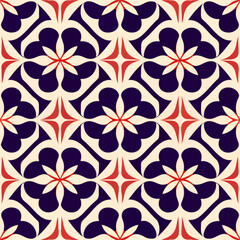 refreshing blue and red pattern set against a crisp white background, reminiscent of peppermint cand
