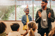 © Jacob Lund - Birthday celebration at primary school class