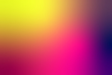 Yellow and pink colorful abstract gradient background