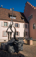 Poster - Monument à Breisach am Rhein, Bade-Wurtemberg, Allemagne