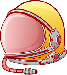 Astronaut helmet clipart