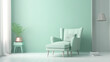 © kichigin19 - empty new mint room scandinavian style apartment. Generative AI