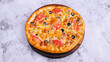 © Tural - Vegetables pizza top view