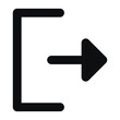 © vectadiaries - logout icon