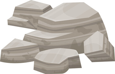 Wall Mural - Stone clipart