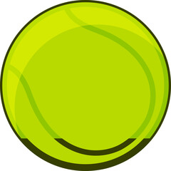 Tennis ball clipart