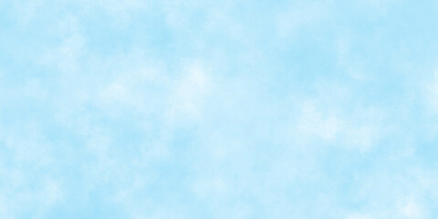 blue sky with clouds. light sky blue shades watercolor background.grunge blue background with space 