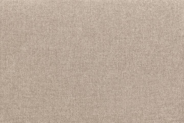 Beige cotton woven fabric texture background