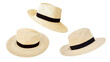 © pornchai - vintage straw hat PNG transparent