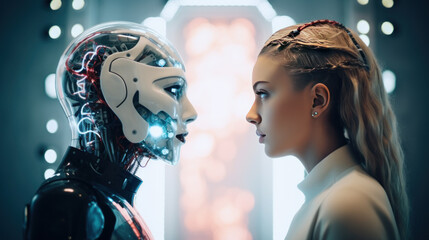 robot vs human generative ai