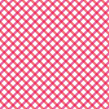 Abstract Monochrome Geometric Red Pink Diagonal Cross Line Pattern.