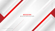 © boskecil - Abstract red gray gray white blank space modern futuristic background vector illustration design.