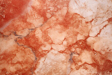 Bold And Striking Red Travertine Marble Texture. Generative AI