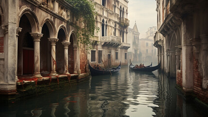 Wall Mural - Canals in Venice Italy