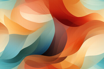 abstract colorful seamless background pattern. Generative Ai