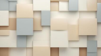 Aufkleber - A colorful grid pattern on a wall