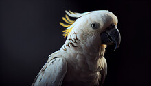 Hyper Realistic Macaw Parrot Close Shot Generative By AI