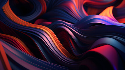 Wall Mural - Abstract 3D Background
