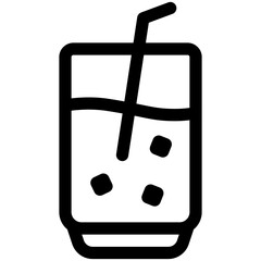 Wall Mural - drink icon