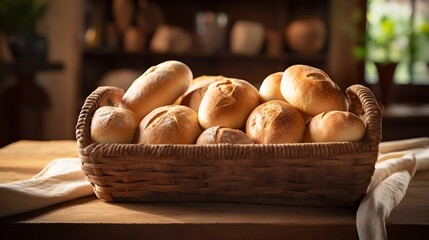 bread in a basket