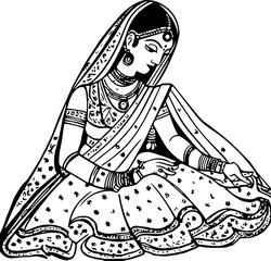 Wall Mural - Bride dulhan images