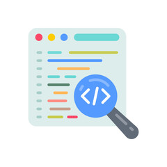 code review icon in vector. illustration