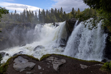  Ristafallet - Wasserfall in Schweden 8