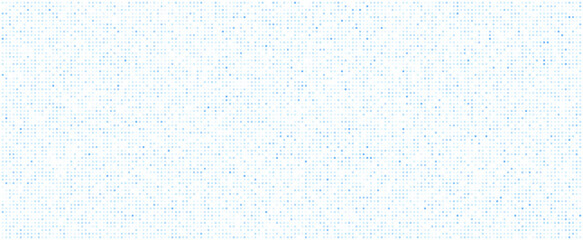 Wall Mural - digital technology background. digital data square blue pattern pixel background