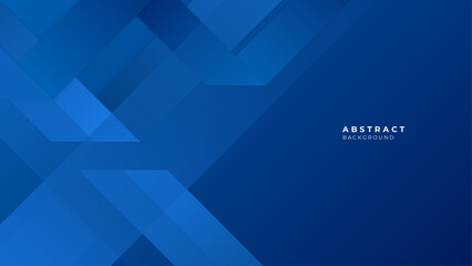 Wall Mural - abstract geometric blue color elegant background. vector illustration